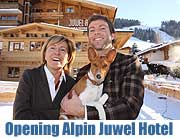 Hotel Alpin Juwel: Grand Opening am 14.12.2012 in Saalbach-Hinterglemm mit prominenten Gästen (©Foto: MartiN Schmitz)